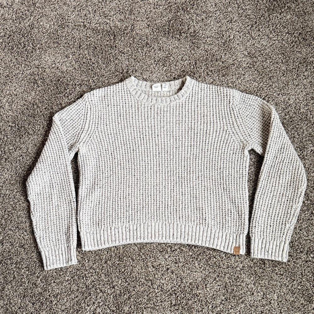 tentree Women's Textured Cream Sweater